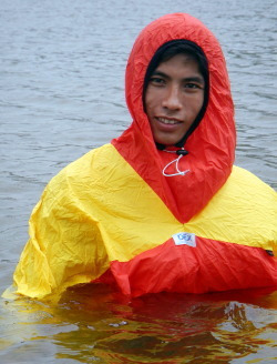 wet lifeguard hooded cagoule