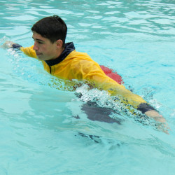 lifeguard training wade forward