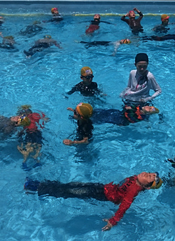 school swimming lessons